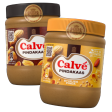 Calvé pindakaas of pindasaus mild